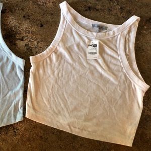 Charlotte Russe white tank top